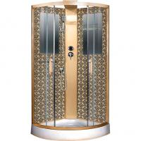 Душевая кабина Niagara Lux NG-7715GBK 90x90 без гидромассажа