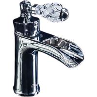 Смеситель для раковины Boheme Vogue Crystal 221-CRST Хром