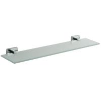 Стеклянная полка Fora Style 50 ST034 Хром
