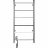 Полотенцесушитель электрический Domoterm Аврора DMT 109-6 40*80 EK L Хром