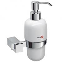 Дозатор для жидкого мыла Schein Durer 262D Хром, Белый