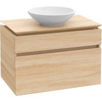 Тумба под раковину Villeroy&Boch Legato 80x55 подвесная Вяз импрессо