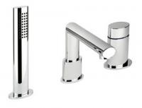 Смеситель на борт ванны Gessi Ovale 23037.031 Хром