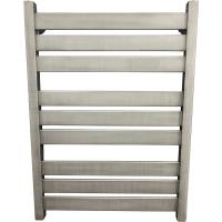 Водяной полотенцесушитель Ника Modern ЛМ 7 80x50 Matt Antique Silver 9 перекладин