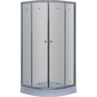 Душевой уголок Timo 80x80 TL-8001F профиль Хром стекло матовое