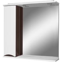 Зеркало со шкафом AM.PM Like 80 L M80MPL0801VF с подсветкой Белый/венге
