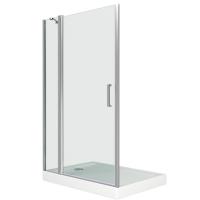 Душевая дверь в нишу Good Door Pandora WTW-140 140 профиль Хром стекло прозрачное