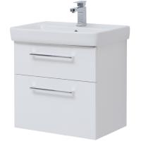 Тумба под раковину Dreja Q Max 70 77.0005W подвесная Белый глянец