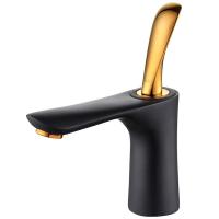 Смеситель для раковины D&K Venice Baciano DA1032159 Черный Золото