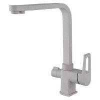 Смеситель для кухни ZorG Clean Water ZR 334 YF- КВАРЦ Кварц