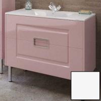 Тумба с раковиной SanVit Мира 75 kmira075 в цвете Ral Белый глянец