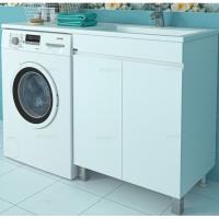 Тумба с раковиной СанТа Марс 130 R 700265+900115 Белая