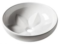 Раковина Azzurra Fleur FLE200 bianco