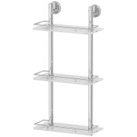 Стеклянная полка FBS Luxia 067 Хром