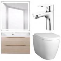 Комплект мебели для ванной BelBagno SET BB N5 Marino 80 подвесной Rovere Grigio