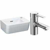 Комплект раковины Laufen Pro A 36 8.1695.5 со смесителем Agger Punctual A1602100 Белый