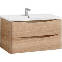Тумба под раковину Vincea Roberta VMC-1R800WO подвесная W.Oak