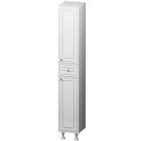 Шкаф пенал Damixa RedBlu Palace One 30 M41CSR0303WG с бельевой корзиной Белый