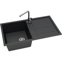 Кухонная мойка Zett Lab Модель 17 85x50 T017Q004 Черная