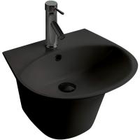 Раковина WeltWasser Telbach 006 MT-BL 57 10000003789 Черная матовая