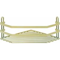 Полка корзина Tekno-tel ES077G угловая Золото