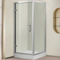 Душевой уголок Cezares Porta A-11 80x80 профиль Хром стекло прозрачное