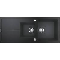 Кухонная мойка Grohe K400 116 31643AP0 Черный гранит