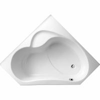 Акриловая ванна Jacob Delafon Bain Douche 135x135 R E6219-00 без гидромассажа