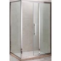 Душевой уголок Grossman Pragma PR-120Q 120x80 R профиль Серебро стекло прозрачное