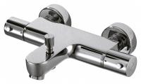 Смеситель для ванны Bravat Stream F63984C-01B с термостатом Хром