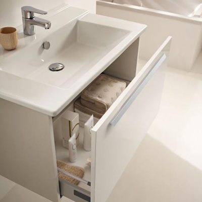 Тумба под раковину Jacob Delafon Struktura 57 EB1284-N18 подвесная Белая