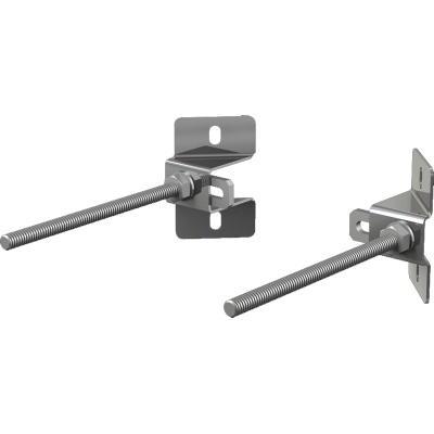 Крепление для инсталляции Alcaplast M918 угловое Хром