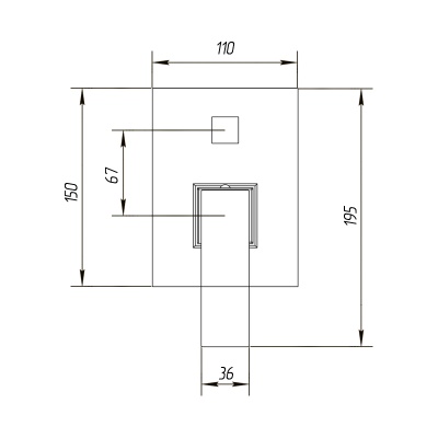 Смеситель для душа Migliore Kvant ML.KVT-2772.CR Хром