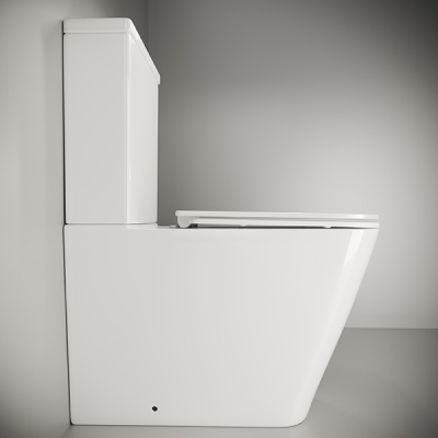 Унитаз компакт Ceramica Nova Cubic CN1803 с бачком и сиденьем Микролифт