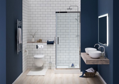 Душевой поддон из искусственного камня Aquanet Stone Lite GB900S 90x90x13,5 Белый