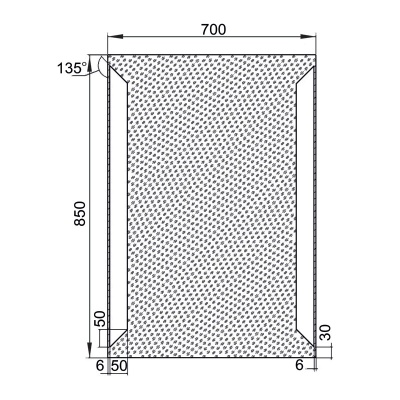 Зеркало Aquanet Сорренто 70 196649 с подсветкой с инфракрасным управлением