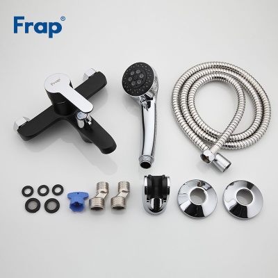 Смеситель для ванны Frap F324 Белый Хром