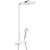Душевая система Hansgrohe Raindance Select E 27283400 Хром Белый