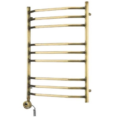 Полотенцесушитель электрический Domoterm Лаура П9 500*700 АБР E L Античная бронза