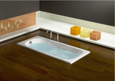 Чугунная ванна Roca Malibu 170x70 233360000 с антискользящим покрытием