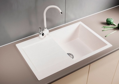 Кухонная мойка Mixline ML-GM31-341 537711 Молочная