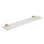 Стеклянная полка Colombo Design Lulu B6216.gold Золото
