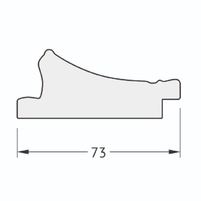 Зеркало Evoform Exclusive 134х54 Медный эльдорадо