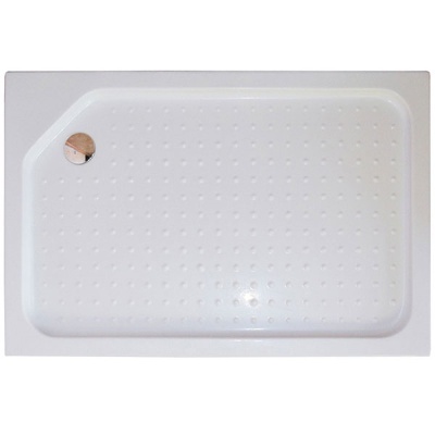 Душевой уголок Royal Bath HP 120х80 RB8120HP-C-L с поддоном профиль Белый стекло матовое