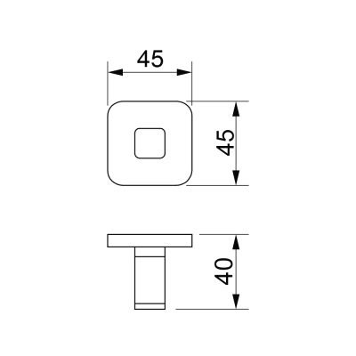 Крючок Novella Elegante EL-05111 Хром