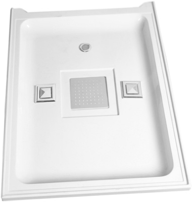Душевая кабина WeltWasser WW500 Laine 904 90x90 10000003268 профиль Хром стекло прозрачное