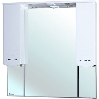 Зеркало со шкафом Bellezza Мари 105 с подсветкой Белое