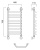 Водяной полотенцесушитель Aquanerzh 03-01A7040 Хром