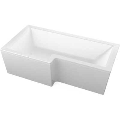 Акриловая ванна Marka One Linea 165x85 L Белый