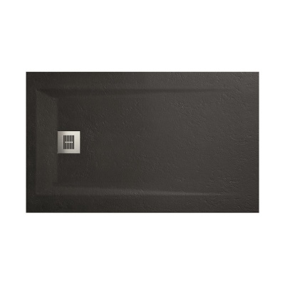 Душевой поддон из искусственного камня Sanitana Rocks 120x90 SP3014В0384100560 Черный